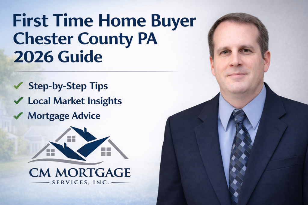 first time home buyer Chester County PA 2026 guide