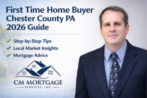first time home buyer Chester County PA 2026 guide