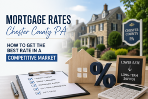 Mortgage rates Chester County PA - Chester County neighborhood homes spring 2026