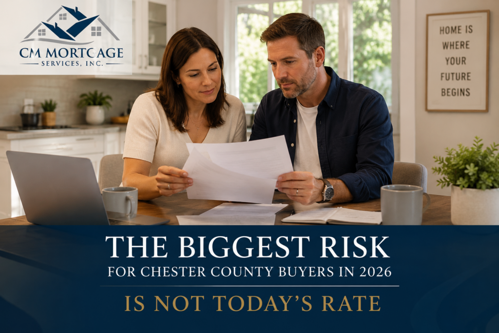 Mortgage rates Chester County PA 2026 should I buy now or wait CM Mortgage Services