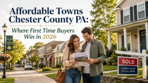 Affordable towns Chester County PA first time buyers 2026 CM Mortgage Services