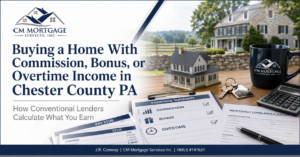 Commission income mortgage Chester County PA guide by J.R. Conway